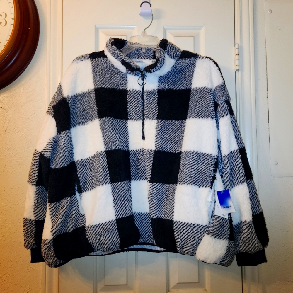 Nordstrom Rack ABOUND Plaid lightweight jacket Nwt 4x